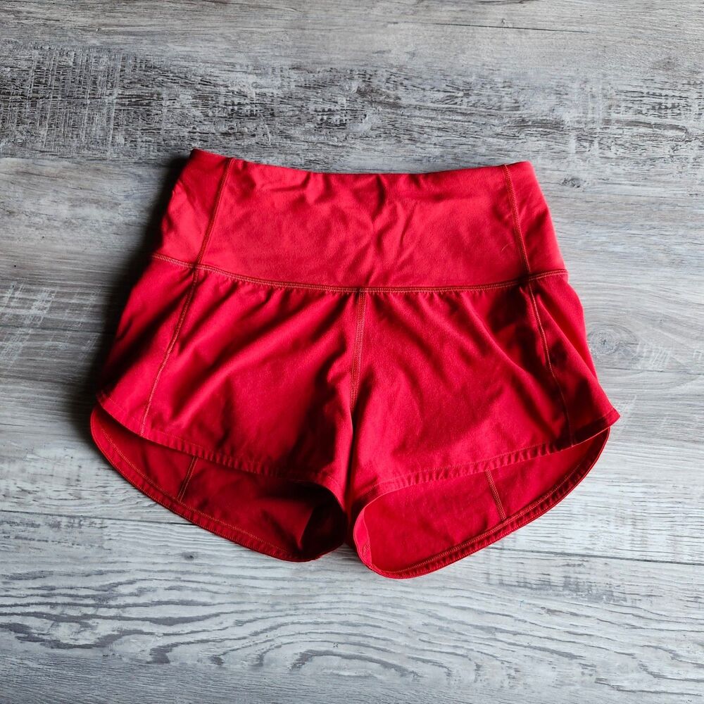 (2) Lululemon Speed Up High-Rise Short 2.5"